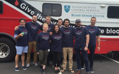 Mass General Hospital’s BloodMobile Visits the Office!