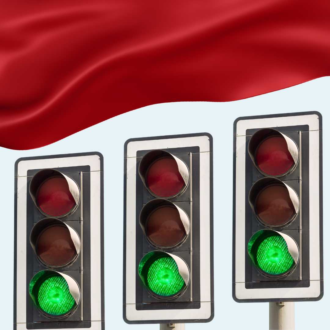 interview red flags green lights